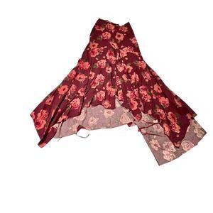 Mia Joy Joyfolie Floral Assymetrical Skirt Size S